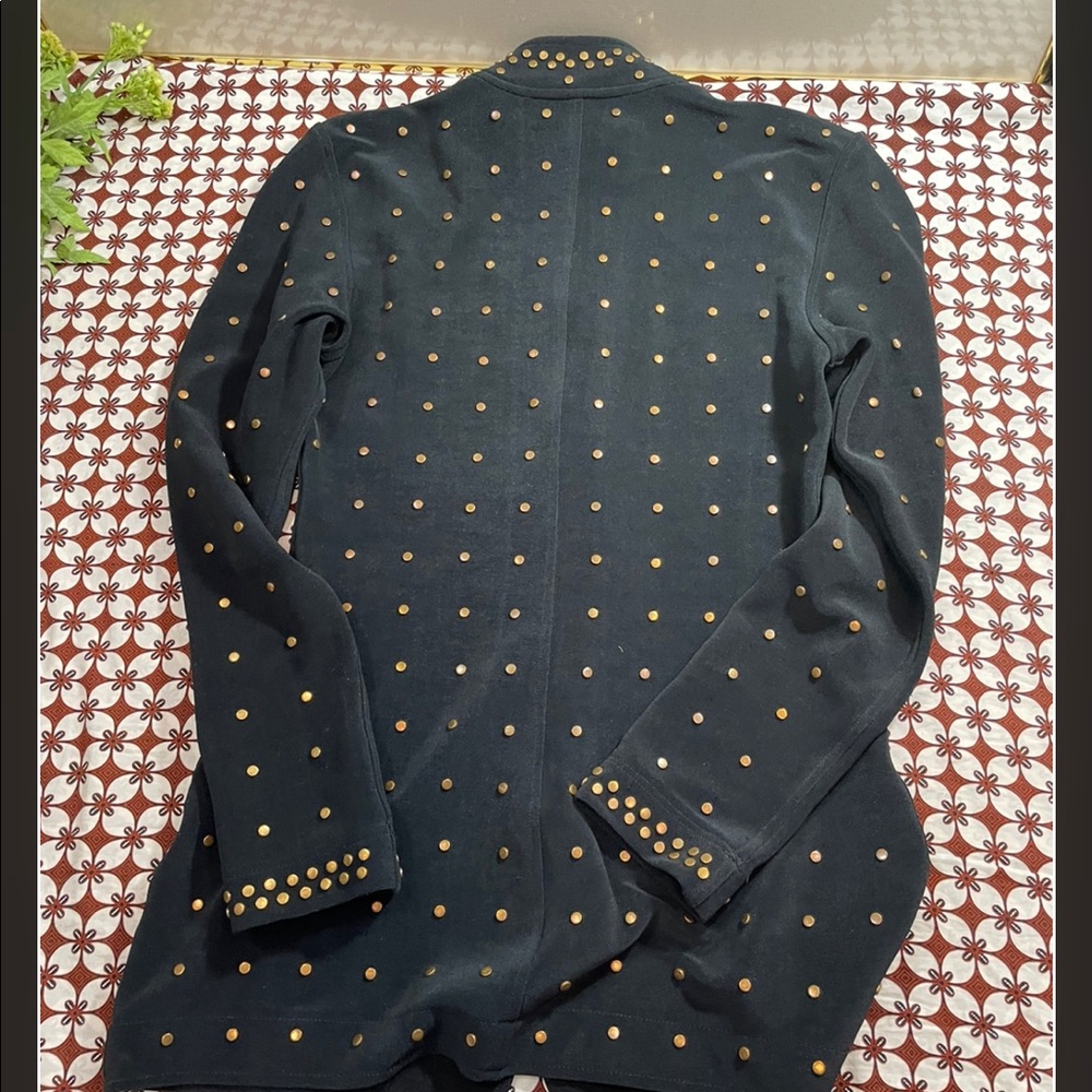 Vintage Tadashi  studded Top - Picture 7 of 10